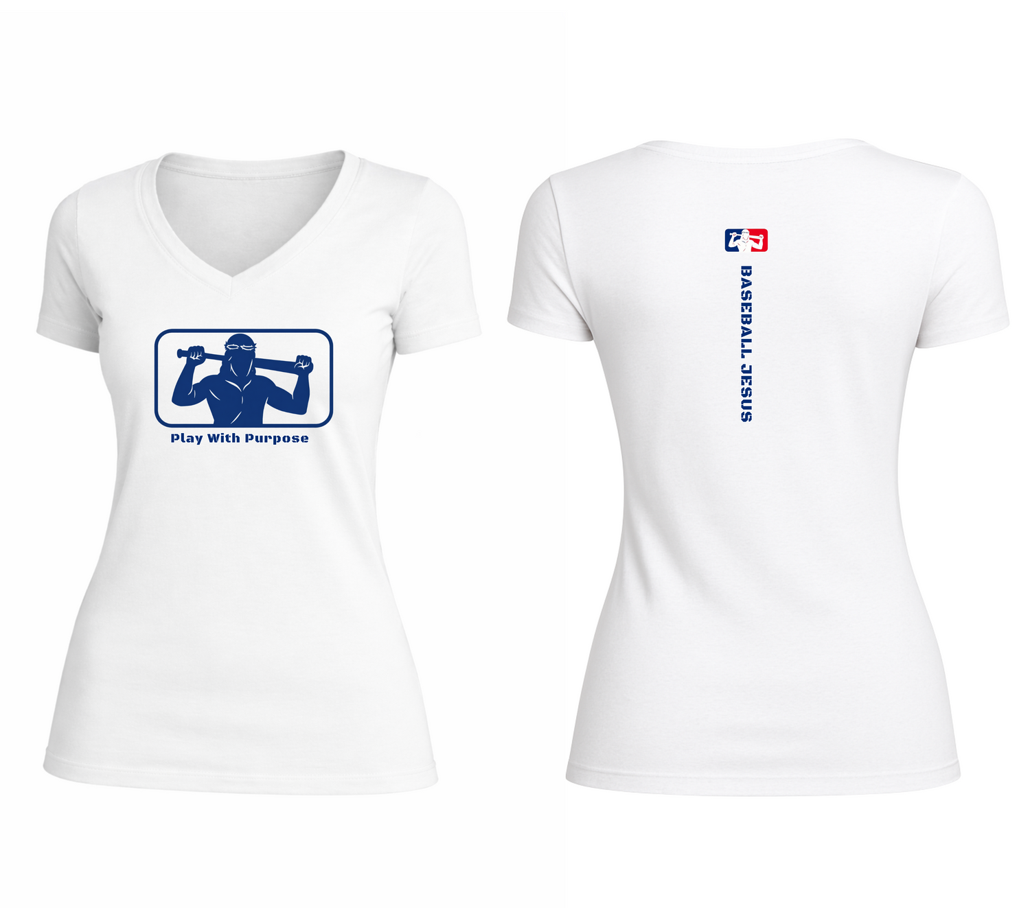 Essential V-Neck Tee - Original Logo