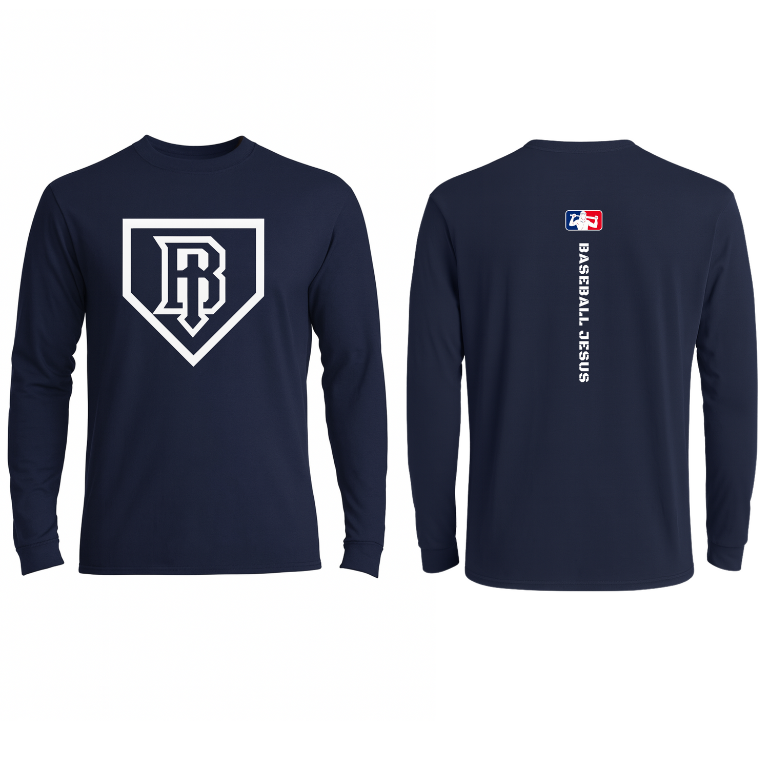Performance Long Sleeve Tee - Homeplate Logo