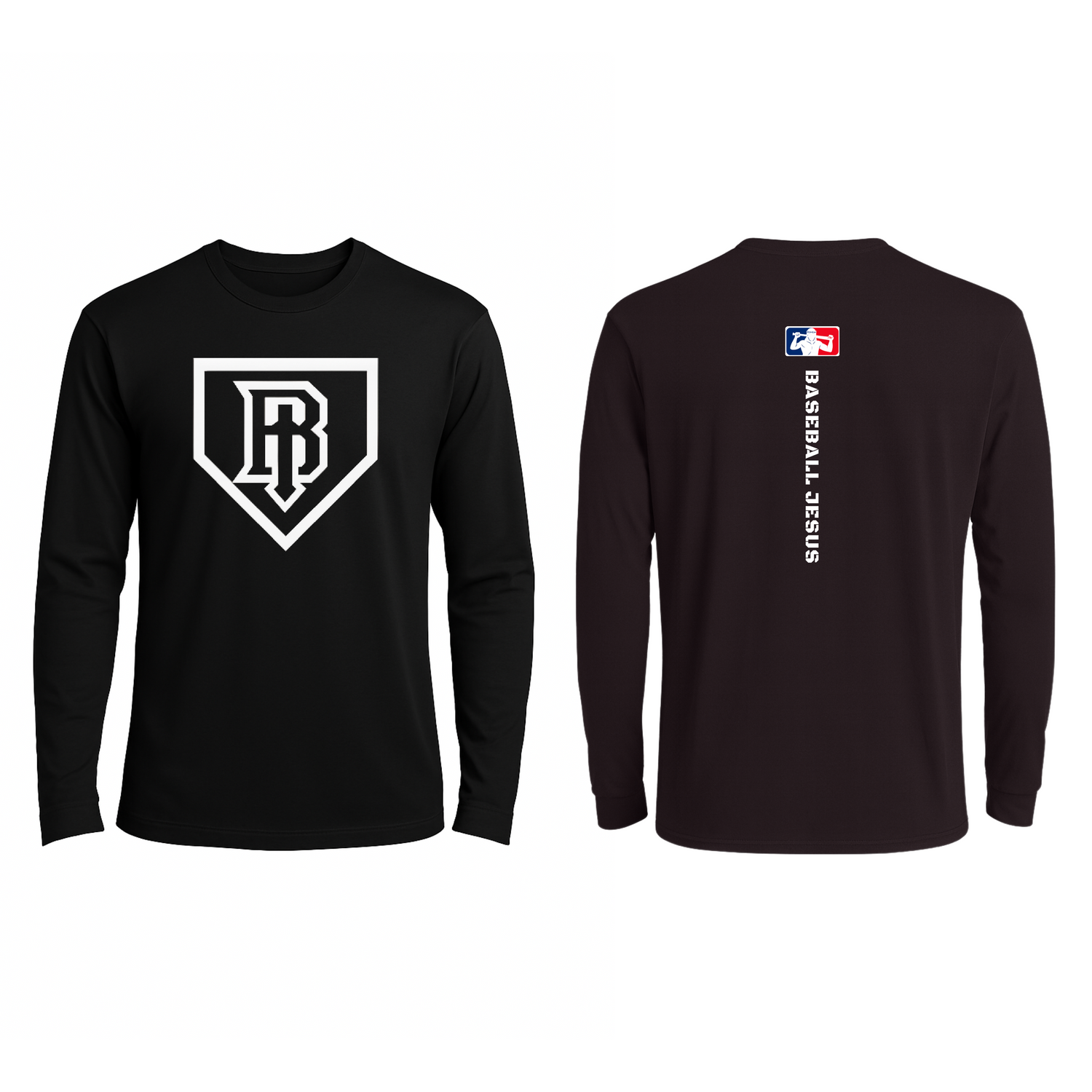 Performance Long Sleeve Tee - Homeplate Logo