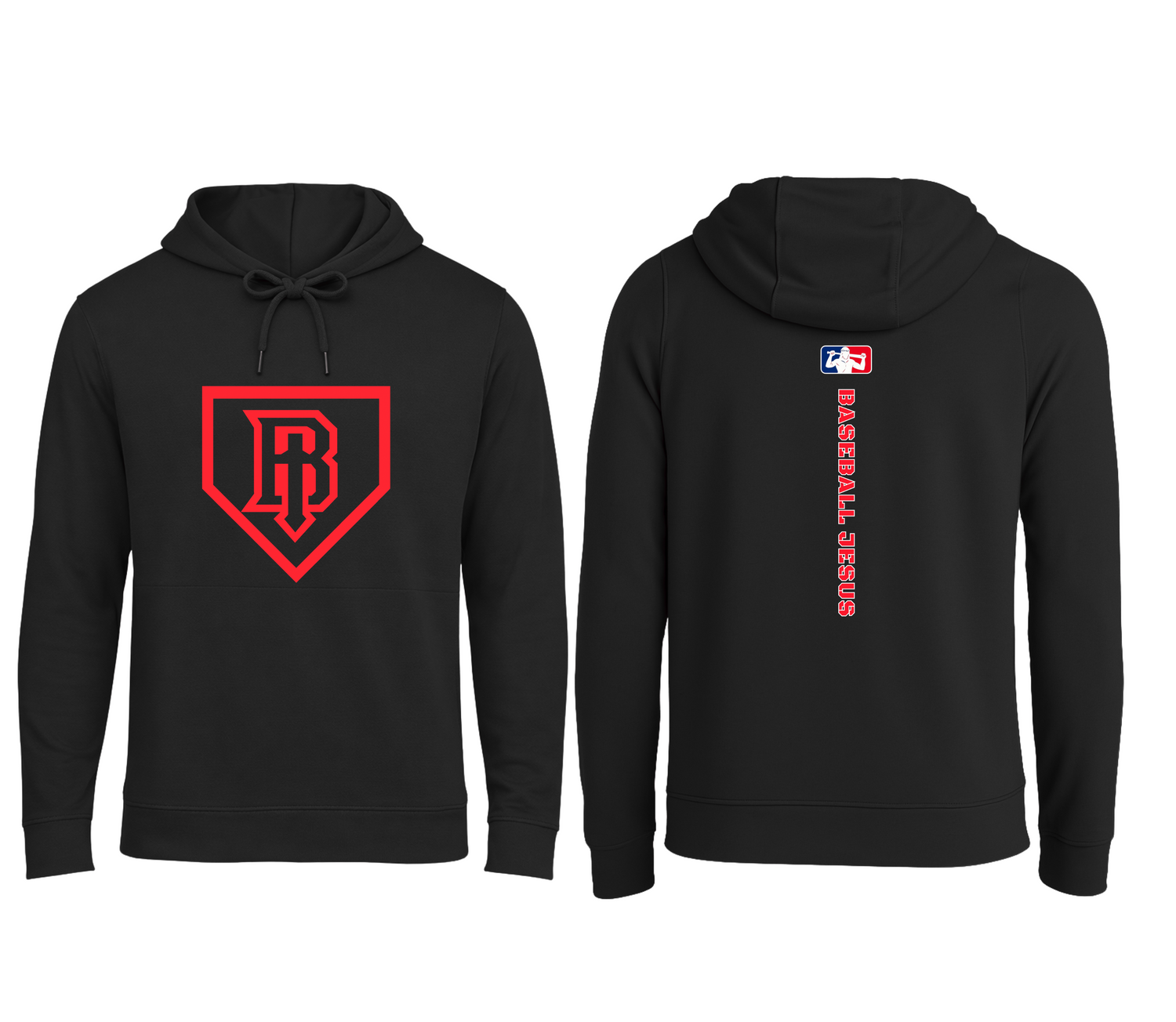 PRO Hoodie - Homeplate Red Logo