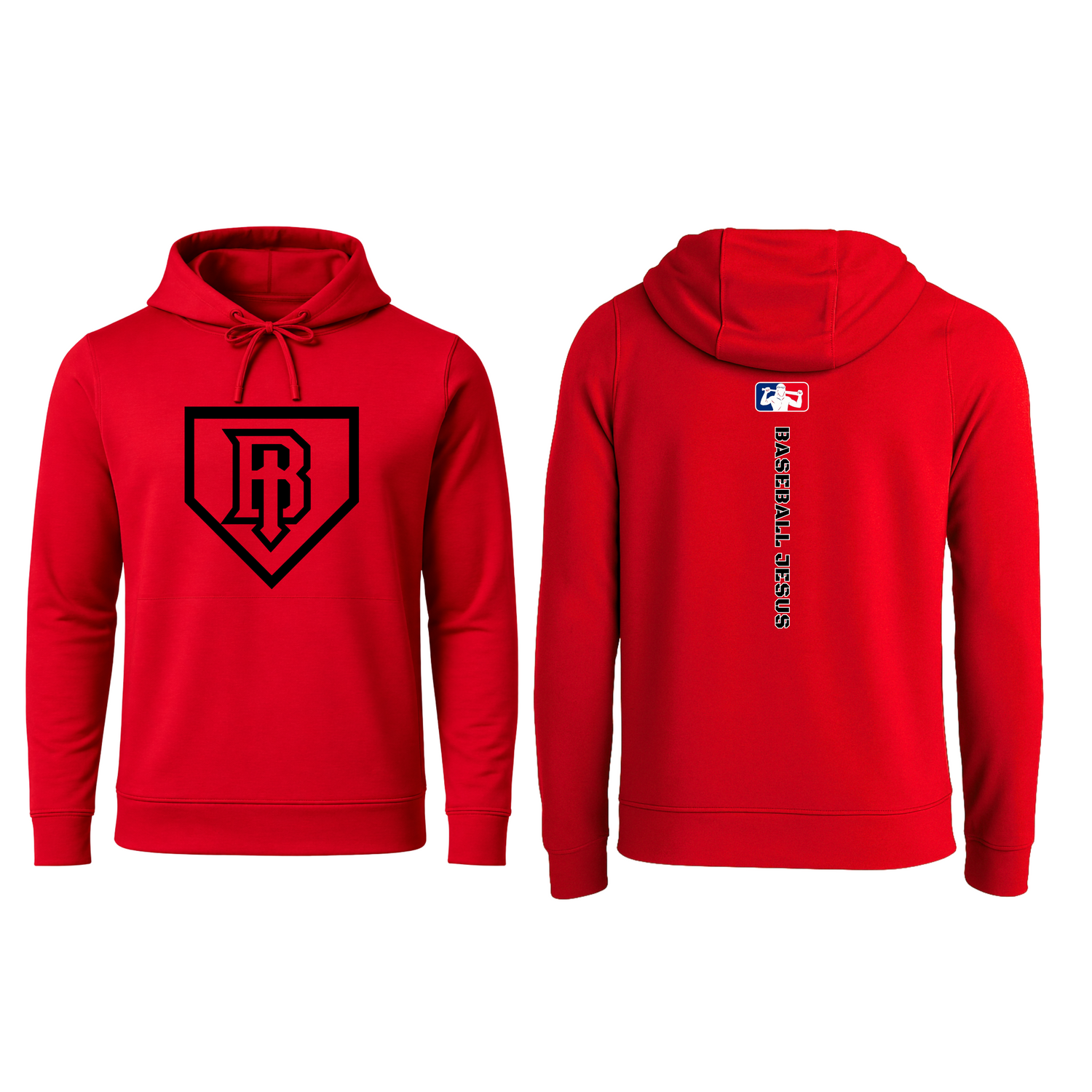 PRO Hoodie - Homeplate Black Logo