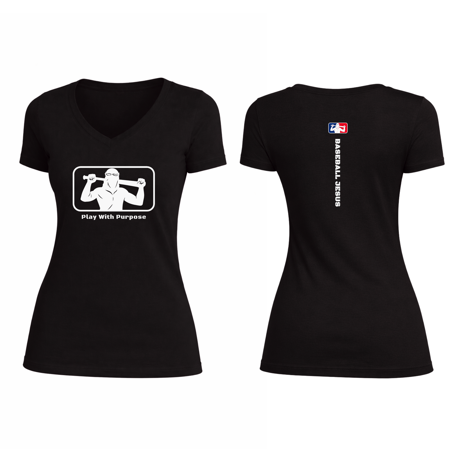 Essential V-Neck Tee - Original Logo