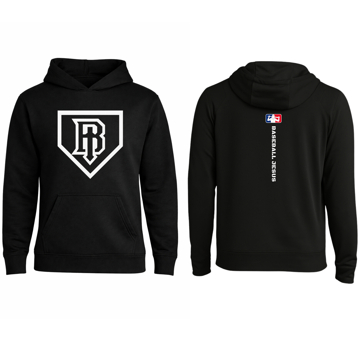 Performance Hoodie (Youth) - Homeplate Logo