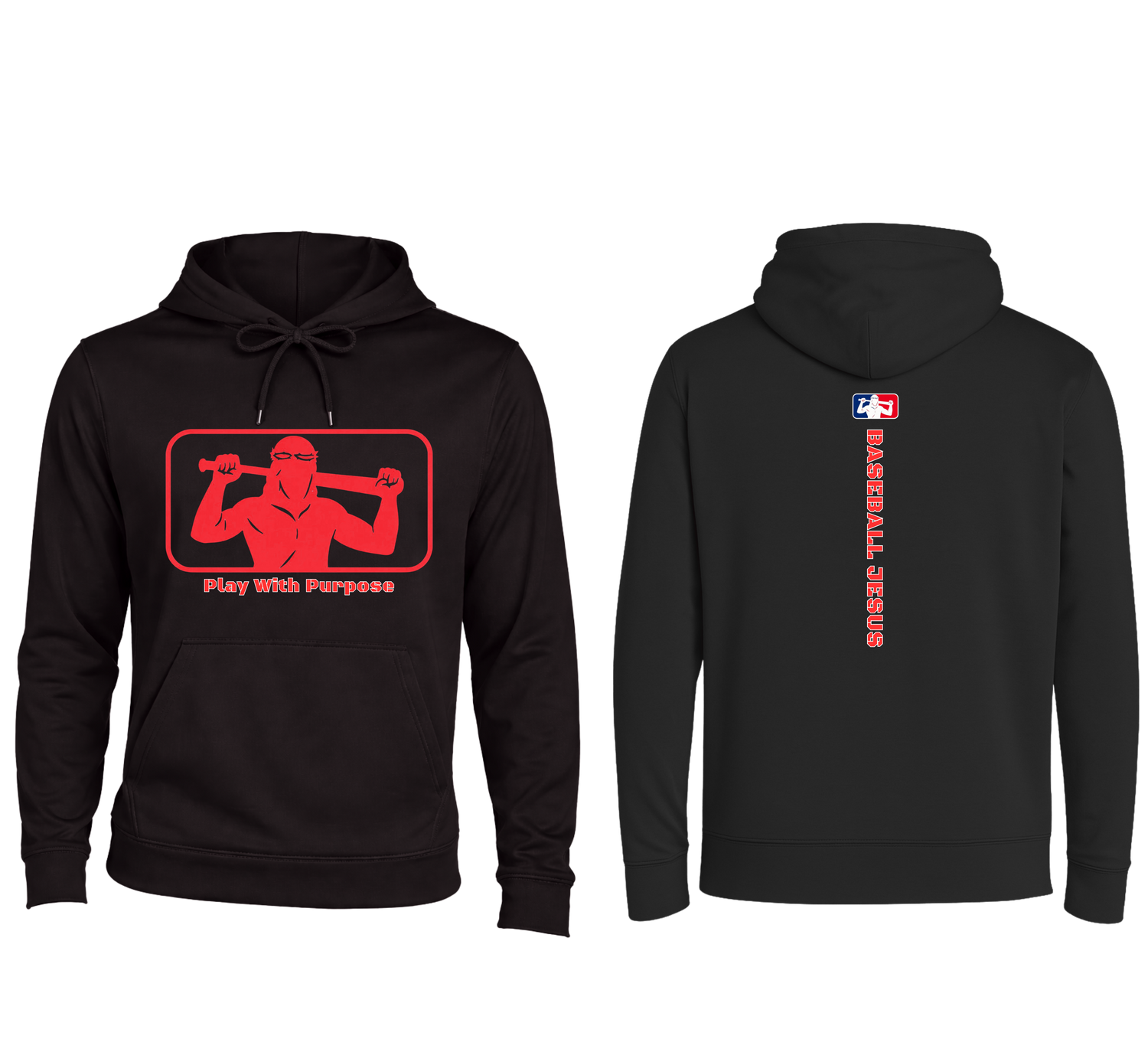 Performance Hoodie - Original Red Logo