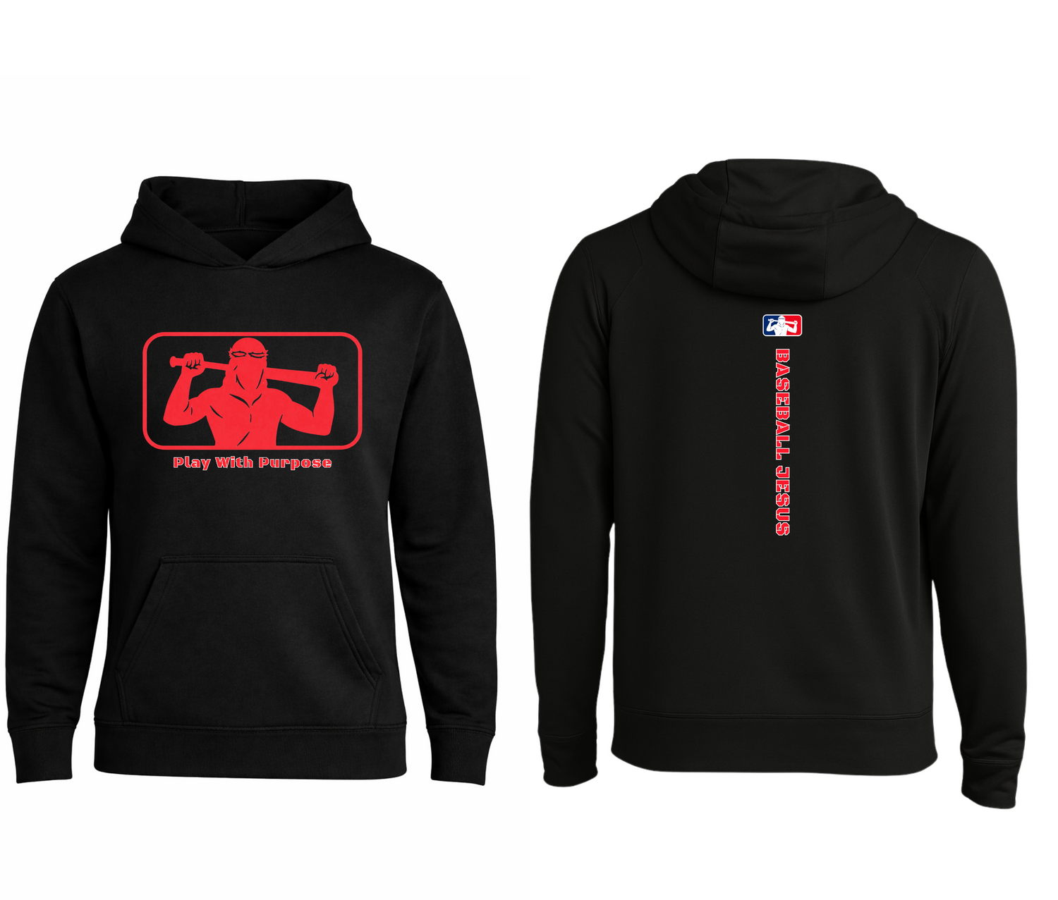 Performance Hoodie (Youth) - Original Red Logo