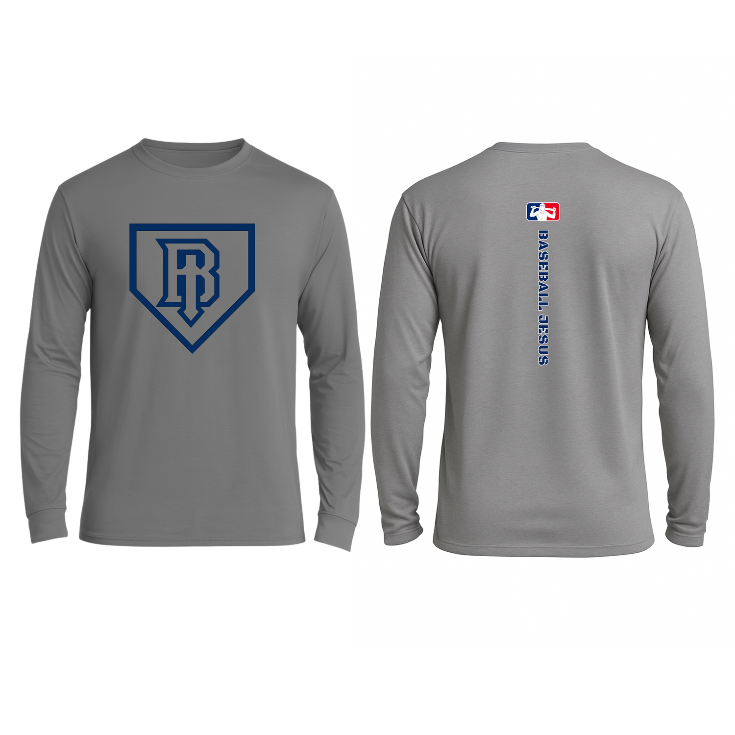 Performance Long Sleeve Tee - Homeplate Logo