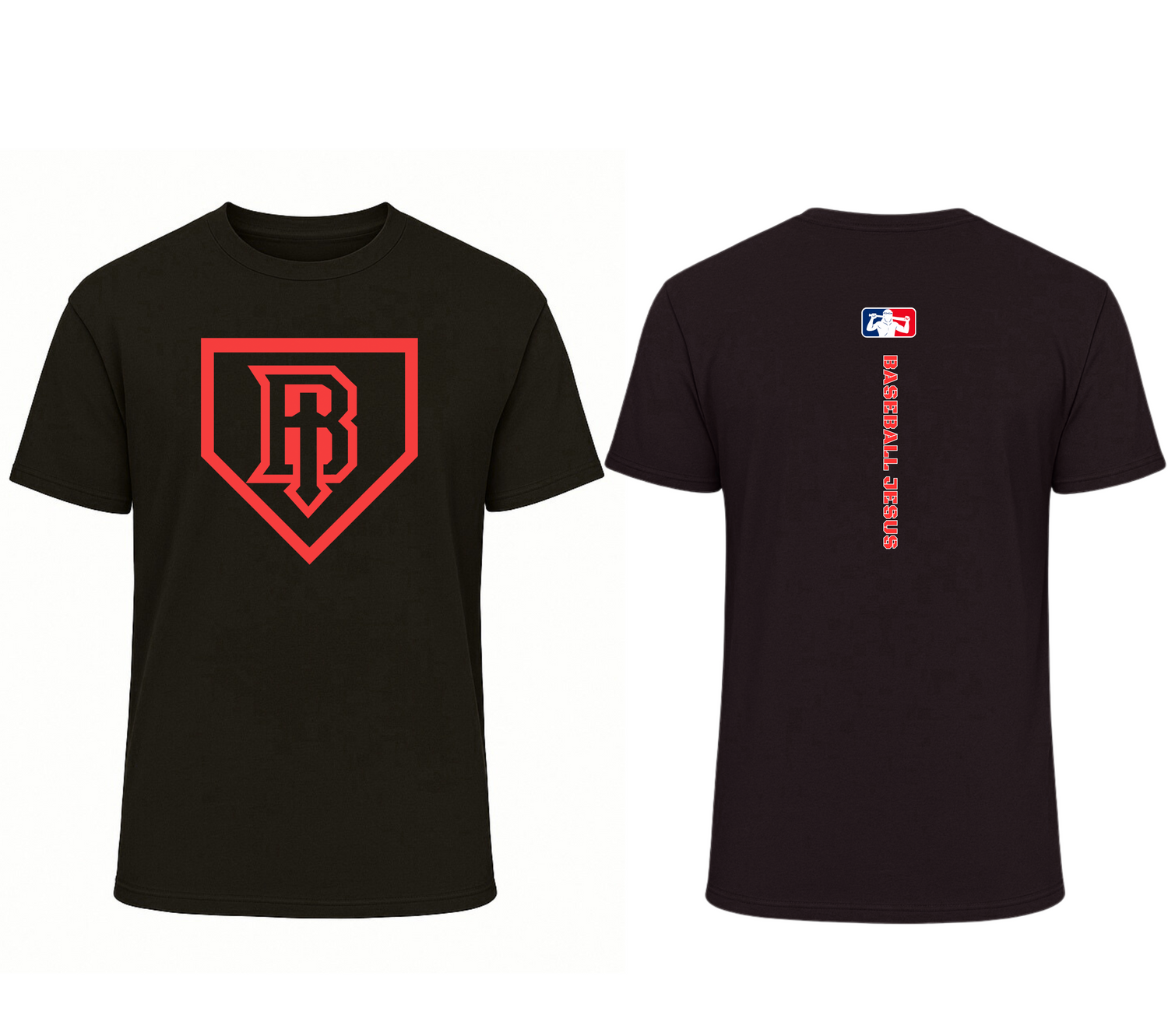 Essential Tee (Youth) - Homeplate Red Logo